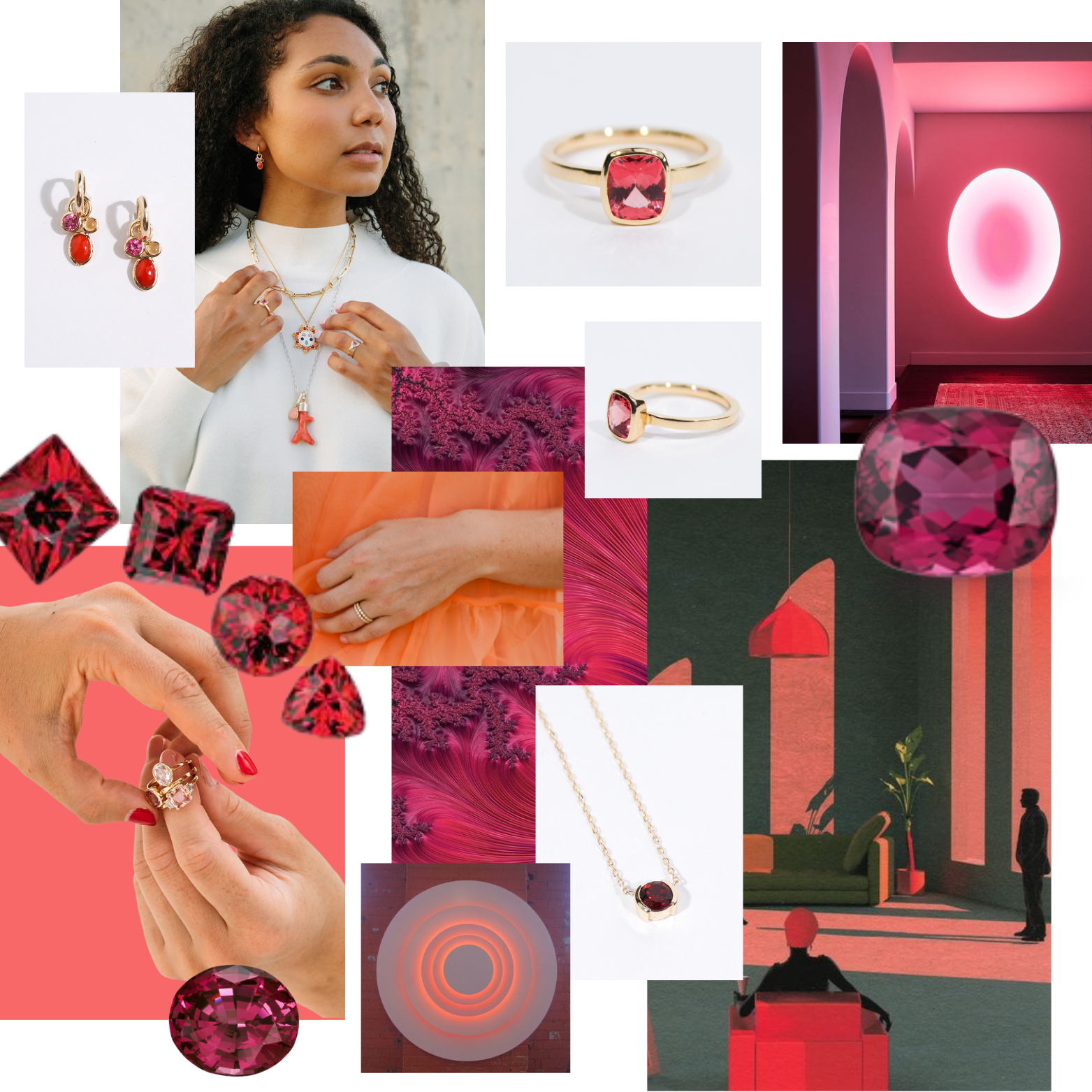 Celebrating Pantone's 2023 Color of the Year "Viva Magenta"