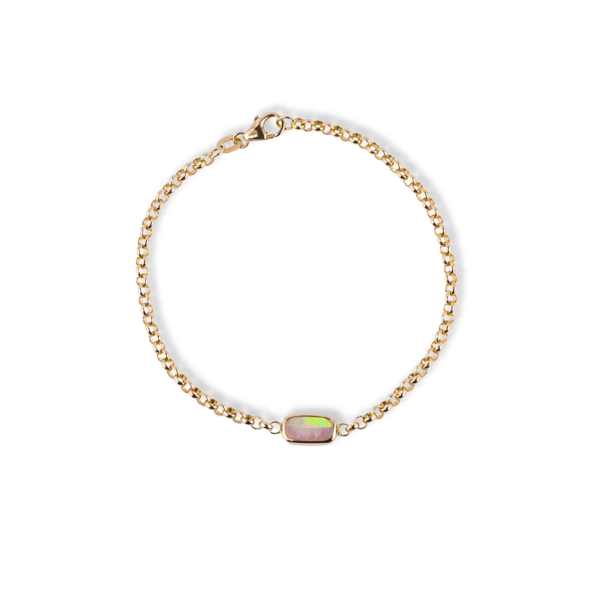 Moonbow Opal Bracelet