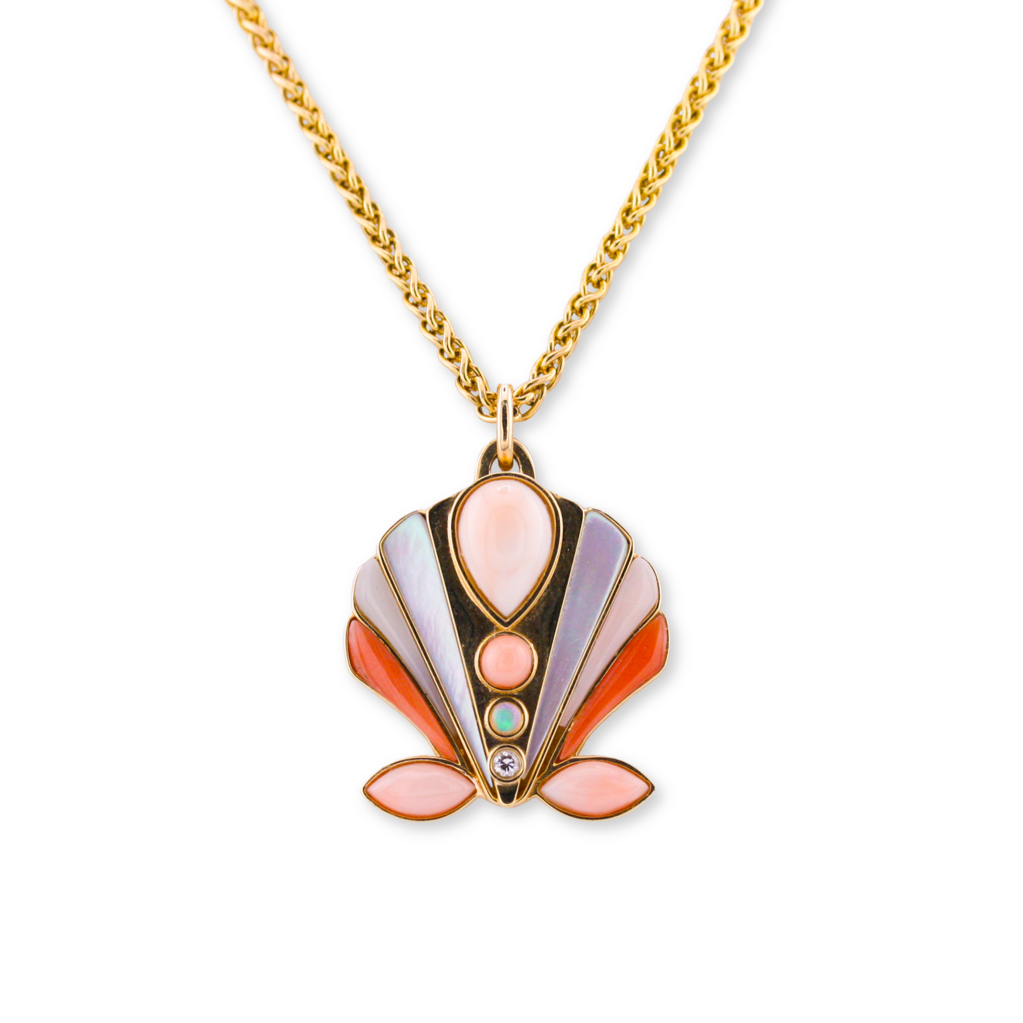 La Vieira (Scallop) Milagro Necklace