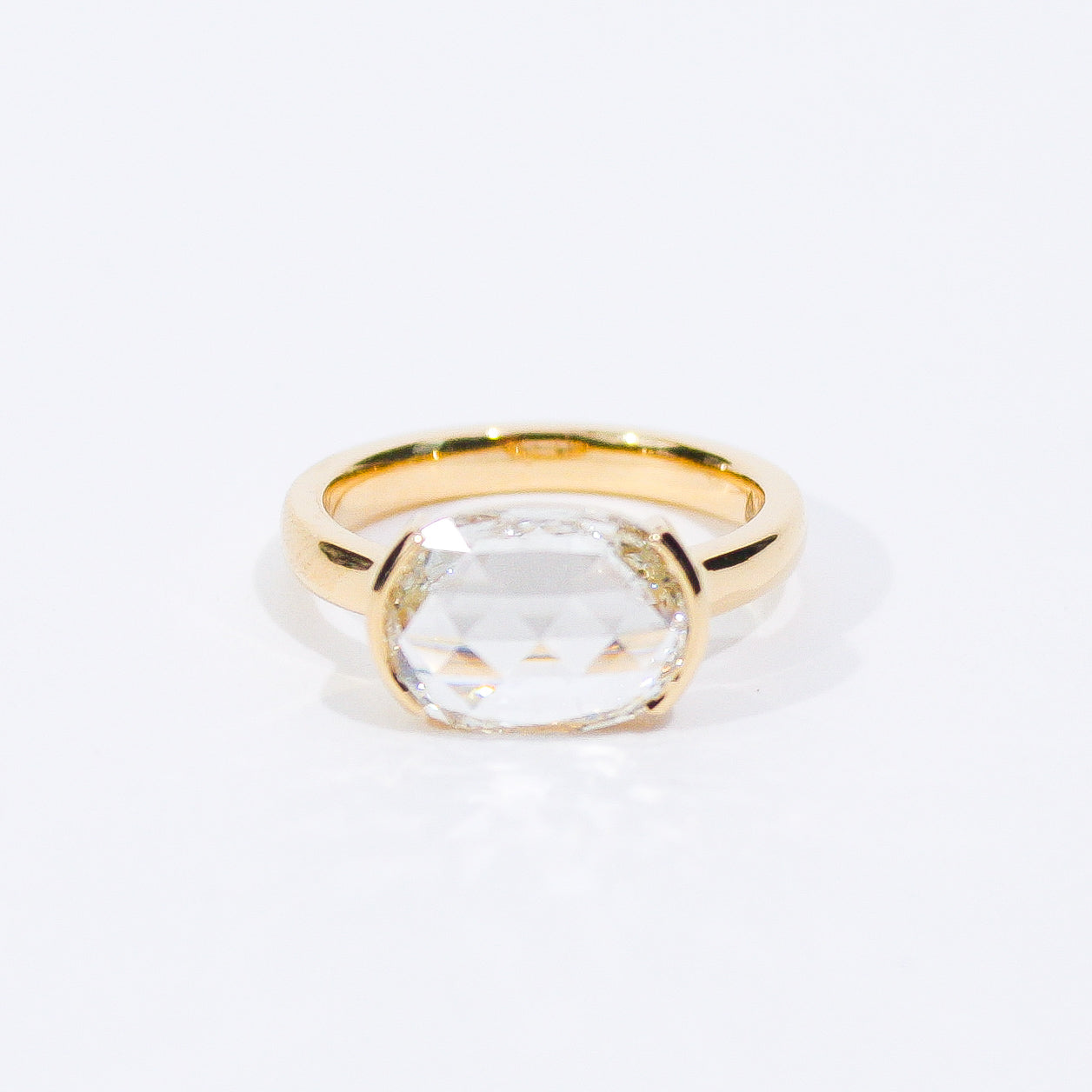 Caroline White Rosecut Diamond Ring
